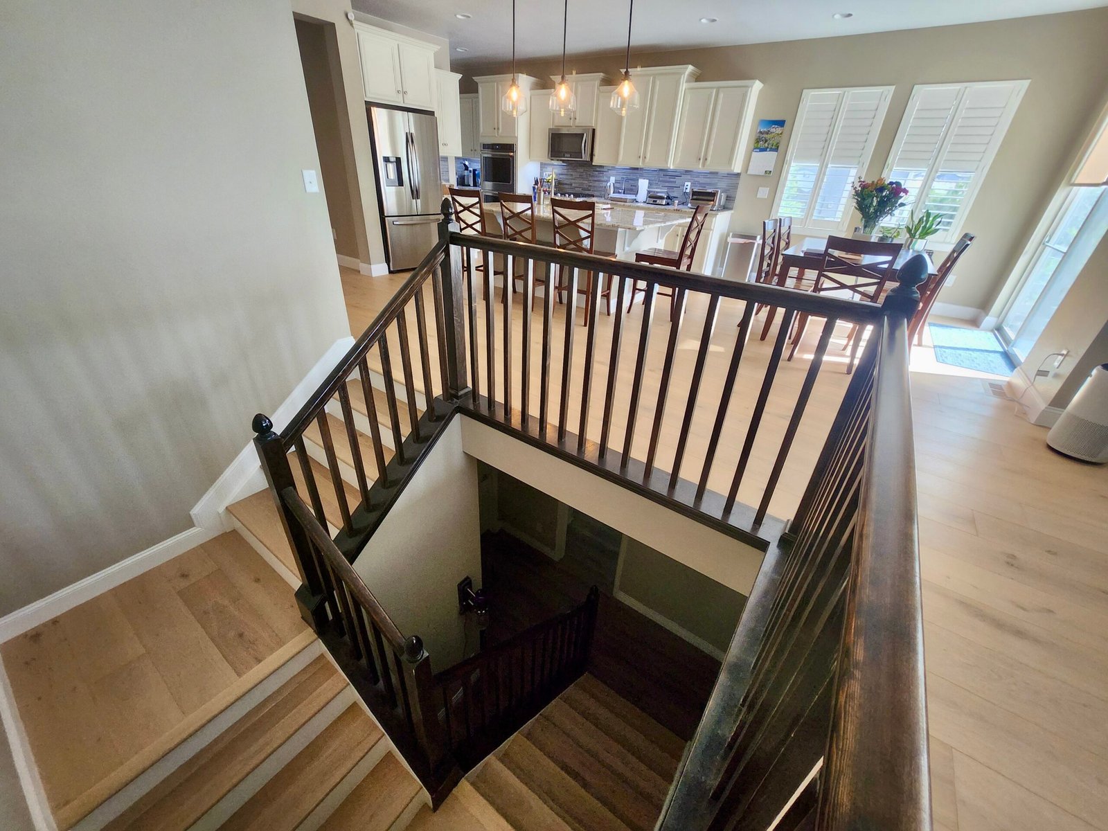Hardwood stair installation and refinishing in longmont co