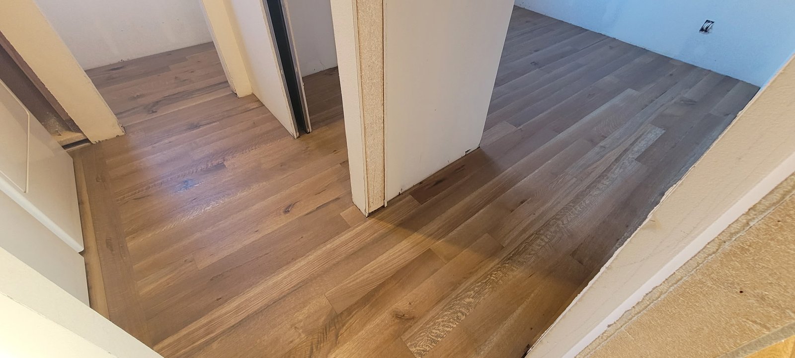 White oak hardwood floor install 7 white oak installed hardwood floor in longmont 17