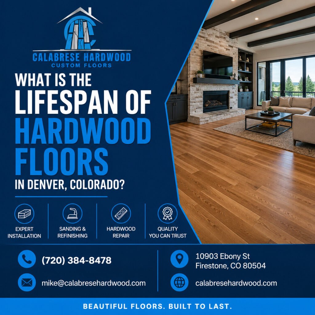 What is the life span of hardwood floors in denver colorado calabrese hardwood flooring