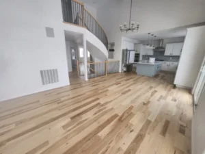 Hardwood floor installation in firestone